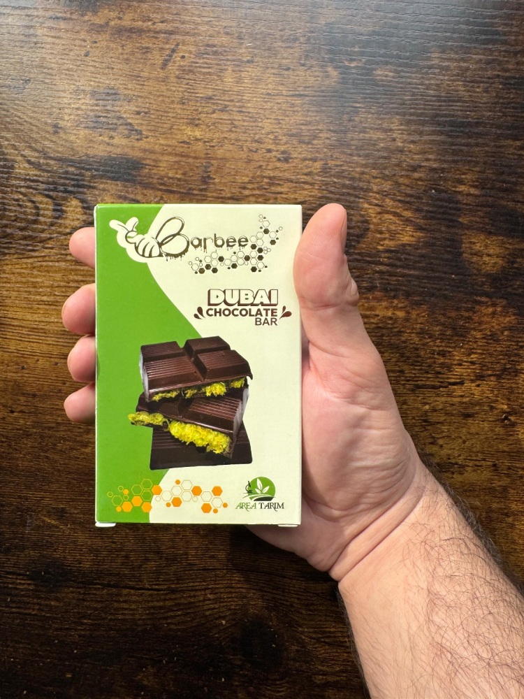 New Barbee chocolate bar products arrived